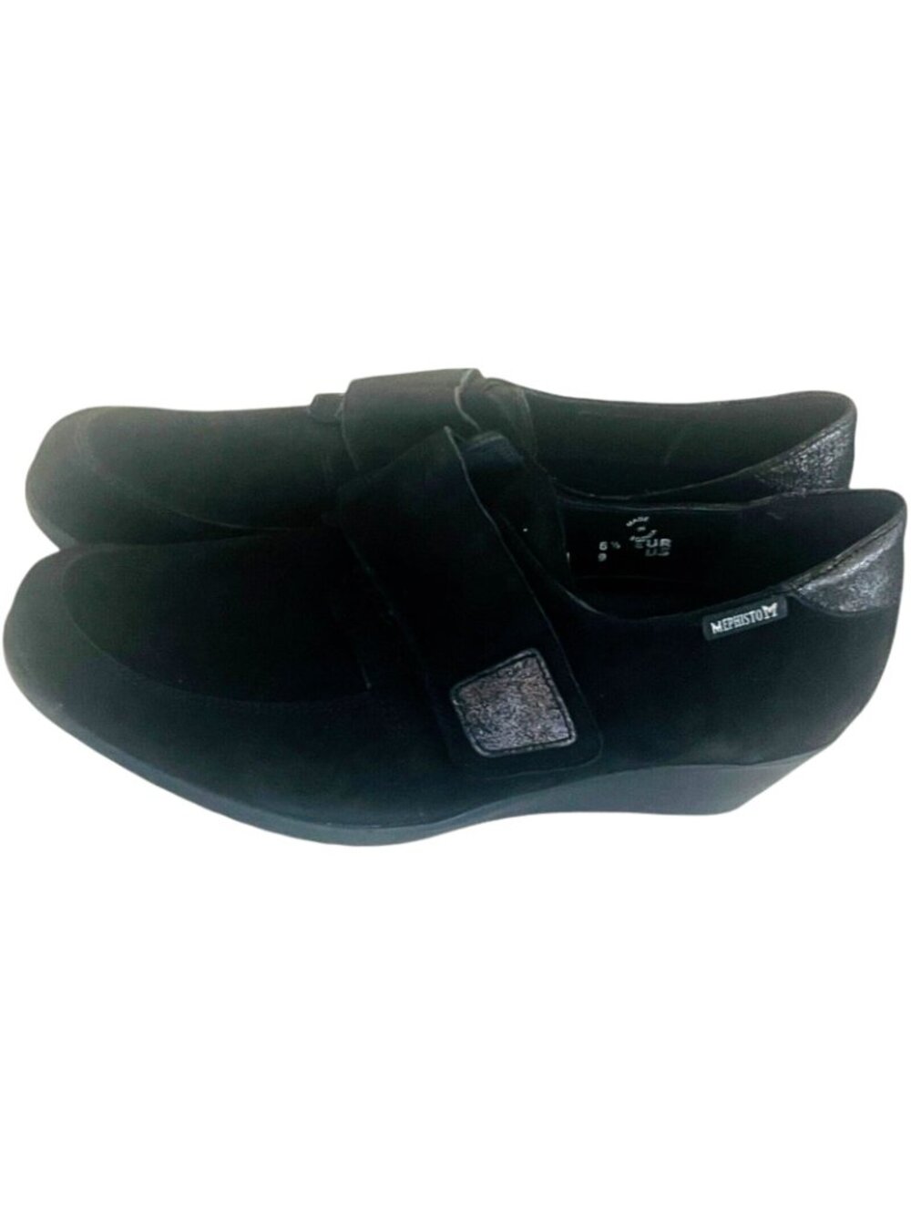 MEPHISTO Graziella Women's Black Velcalf Leather Shoes - Size 9 - NEW - Picture 7 of 10